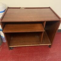 Computer cart/table/desk on wheels