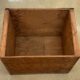 Antique wooden box