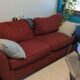 Very comfortable fabric couch