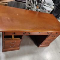 solid wood desk